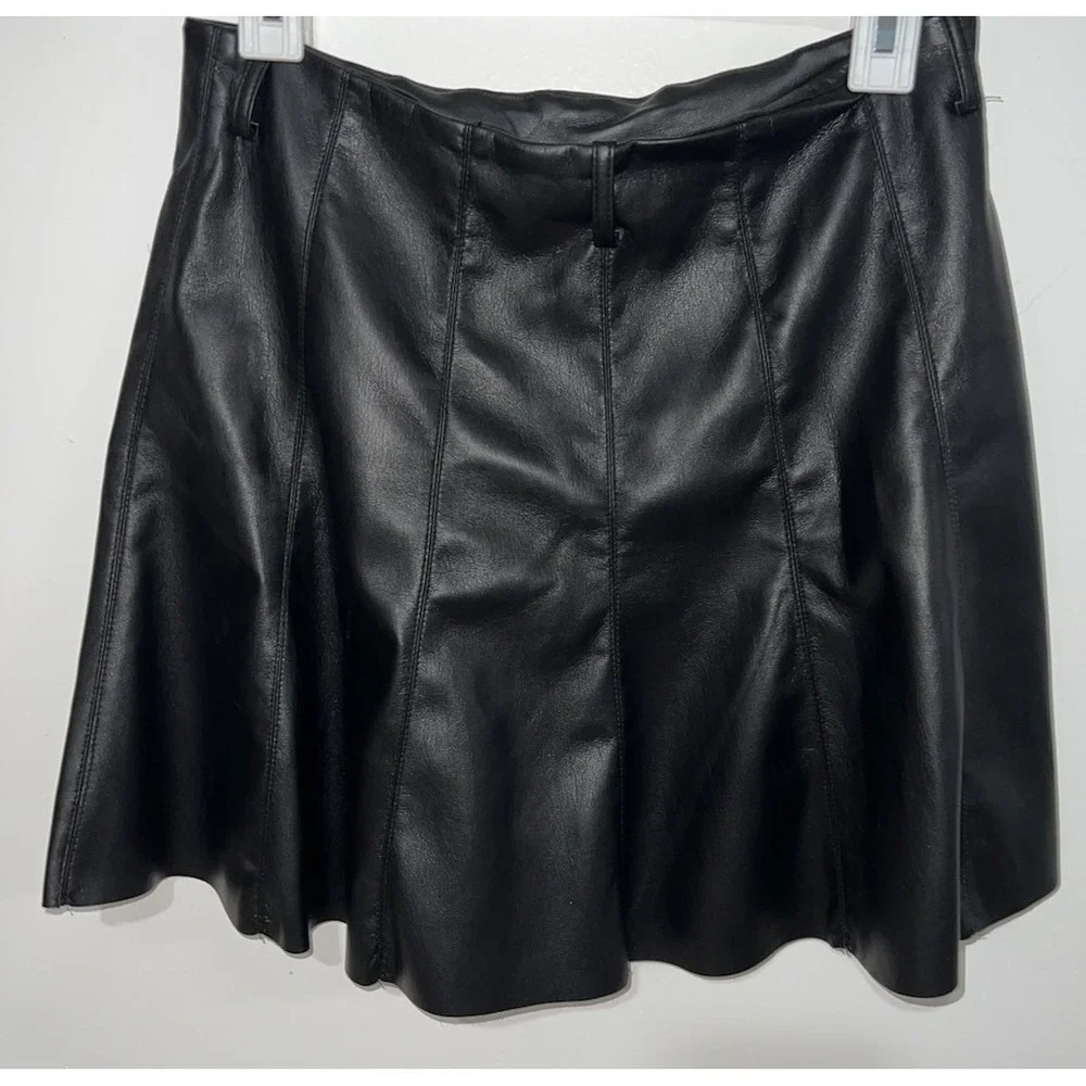 (b40/8)House of Harlow 1960 Black Mini Skirt size S